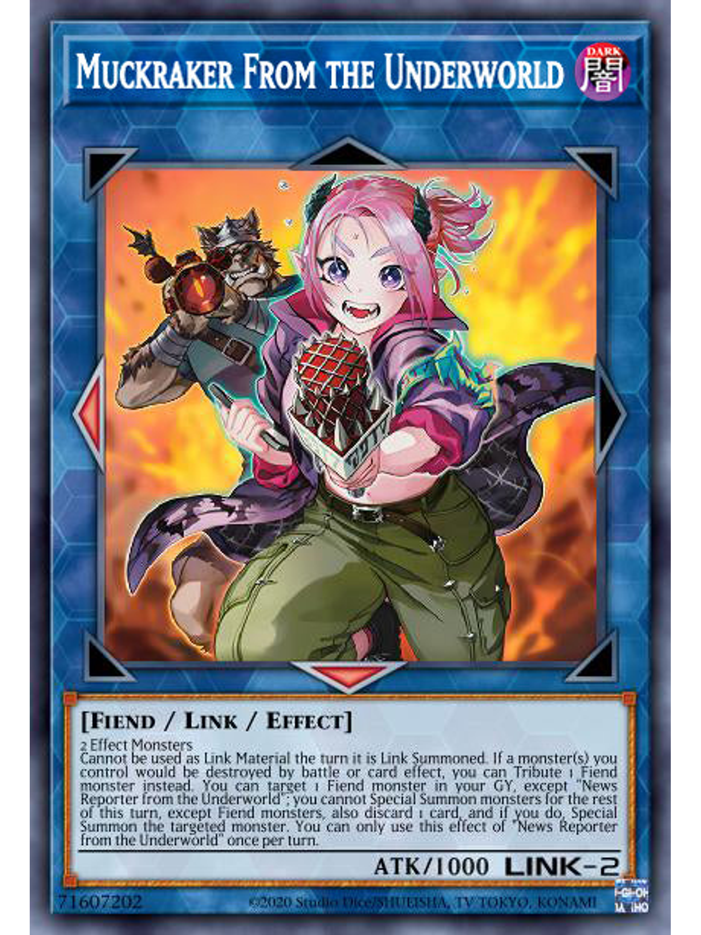 Muckraker From the Underworld  - DABL-EN051 - Secret Rare 1st Edition 1