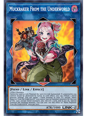 Muckraker From the Underworld  - DABL-EN051 - Secret Rare 1st Edition