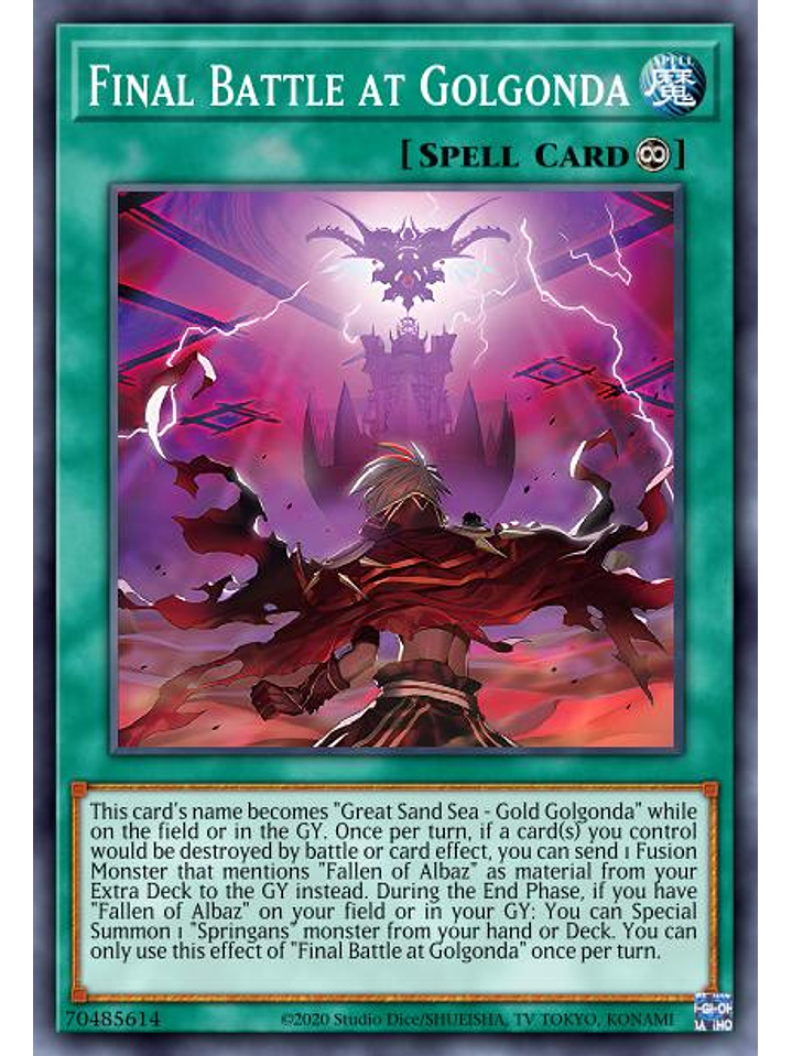 Decisive Battle of Golgonda  - DABL-EN054 - Common 1st Edition 1