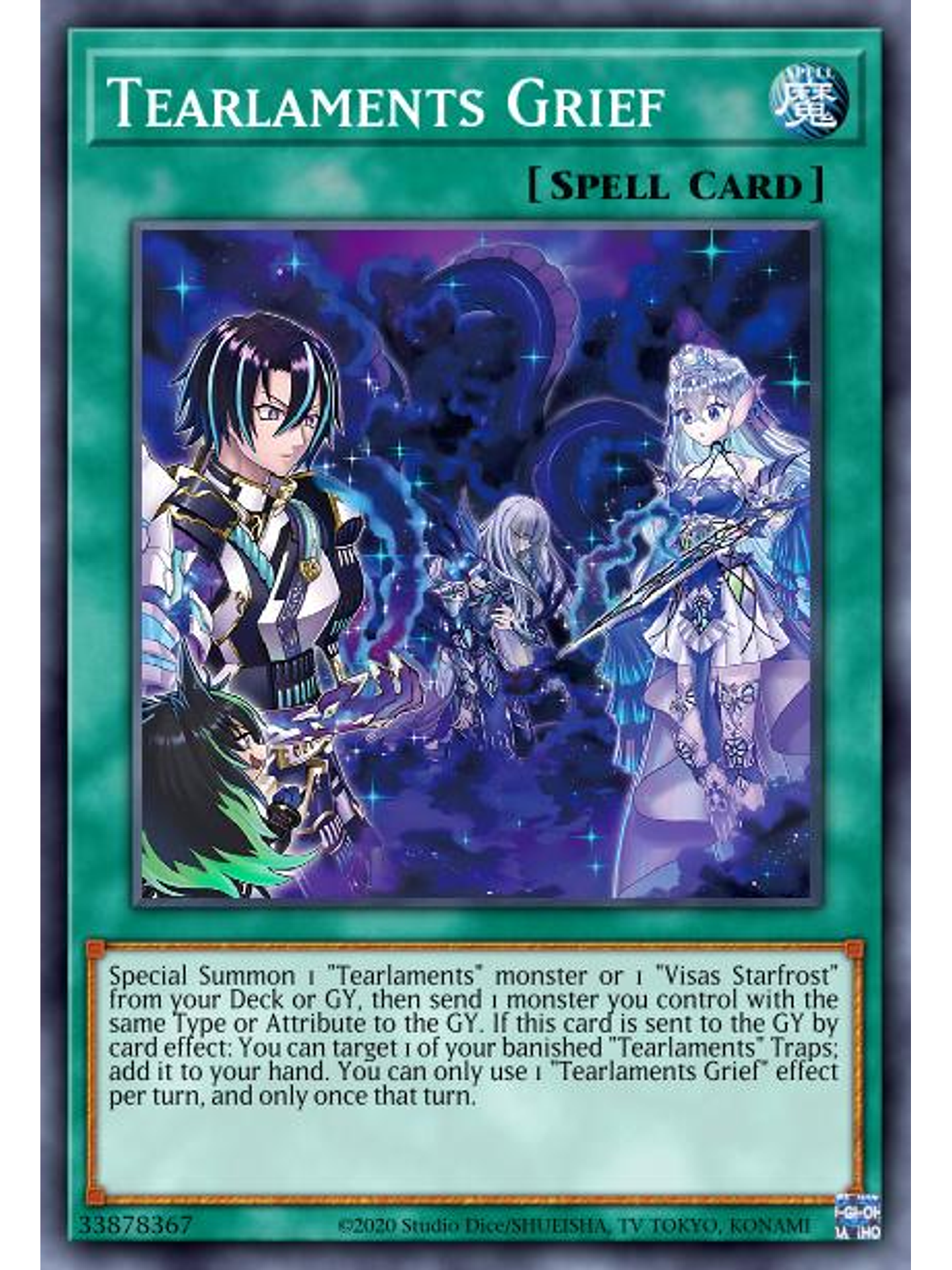 Tearlaments Grief  - DABL-EN056 - Common 1st Edition 1