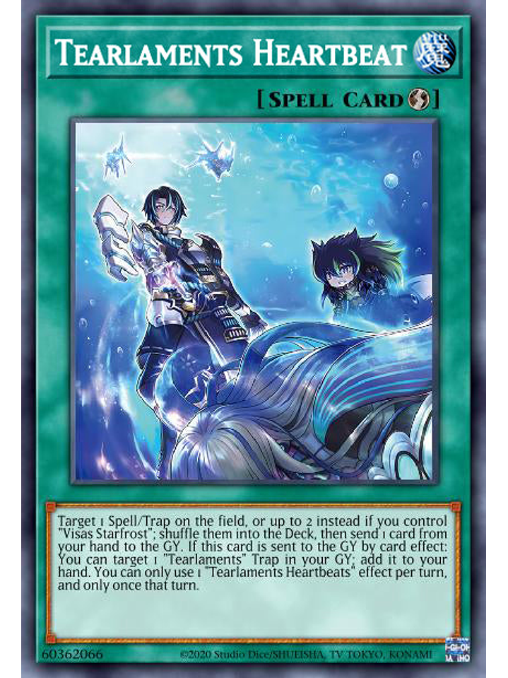 Tearlaments Heartbeat  - DABL-EN057 - Common 1st Edition 1