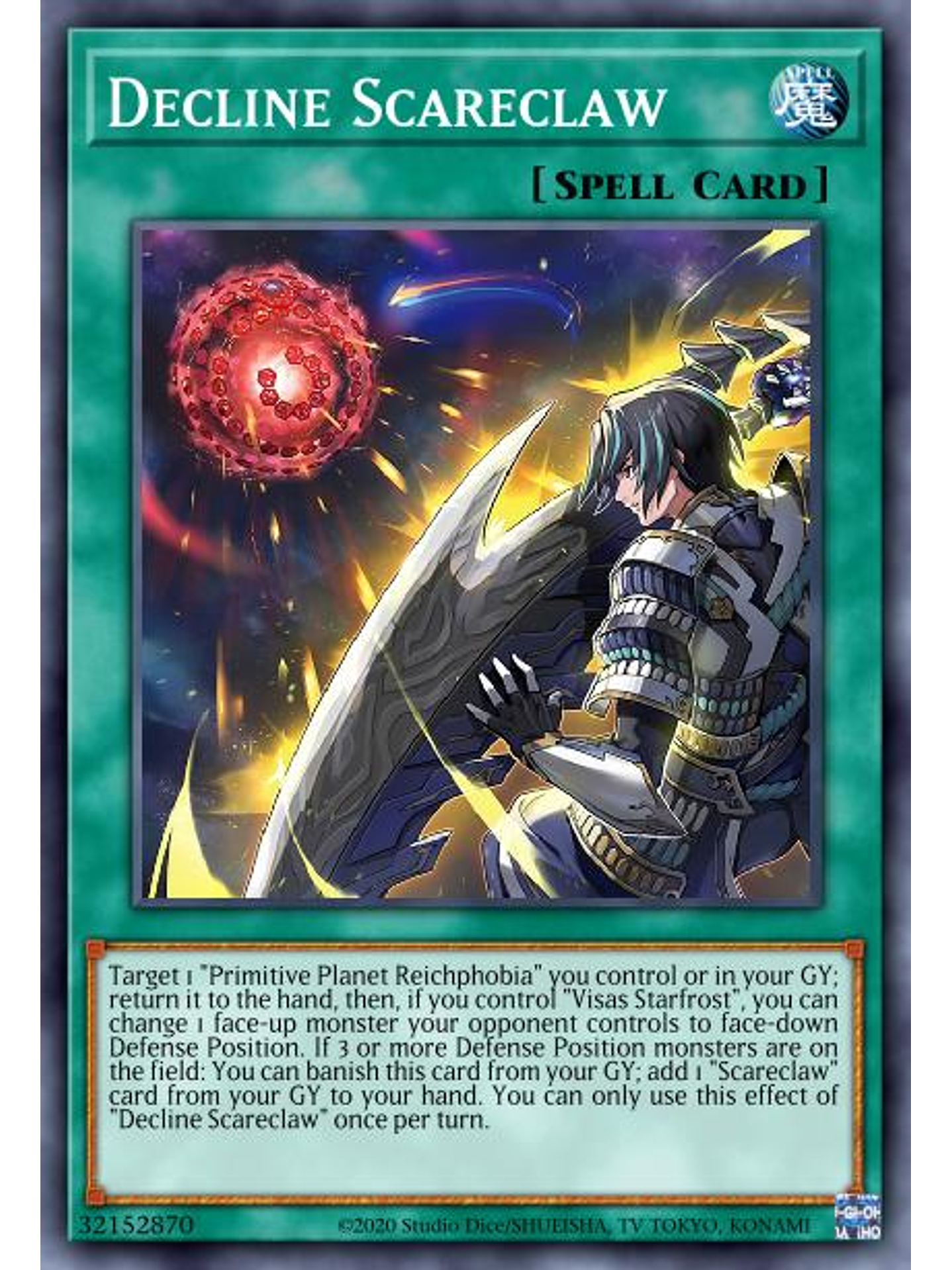 Scareclaw Decline  - DABL-EN059 - Common 1st Edition 1