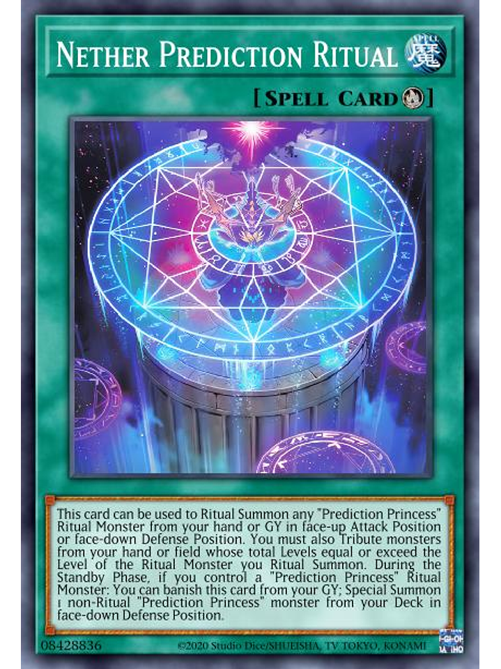 Underworld Ritual of Prediction  - DABL-EN063 - Common 1st Edition 1