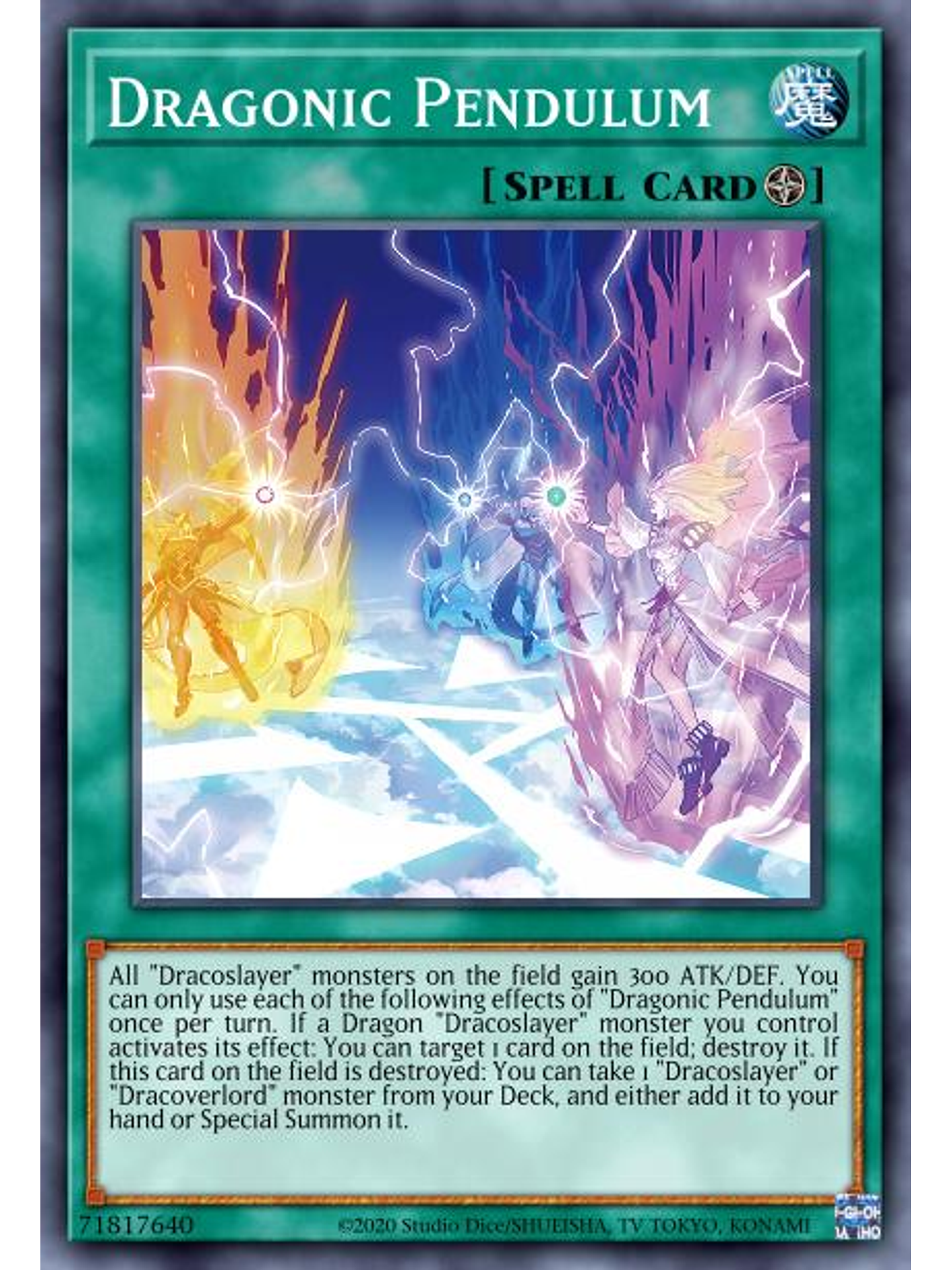 Dragonic Pendulum  - DABL-EN065 - Common 1st Edition 1