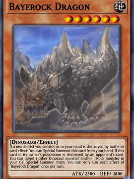 Bayerock Dragon  - DABL-EN081 - Common 1st Edition