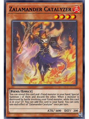 Zalamander Catalyzer  - DABL-EN082 - Common 1st Edition