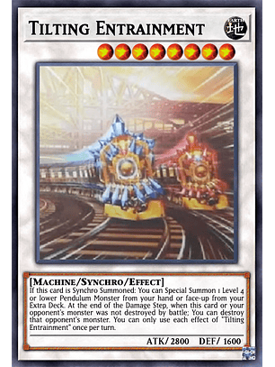 Tilting Entrainment  - DABL-EN083 - Common 1st Edition