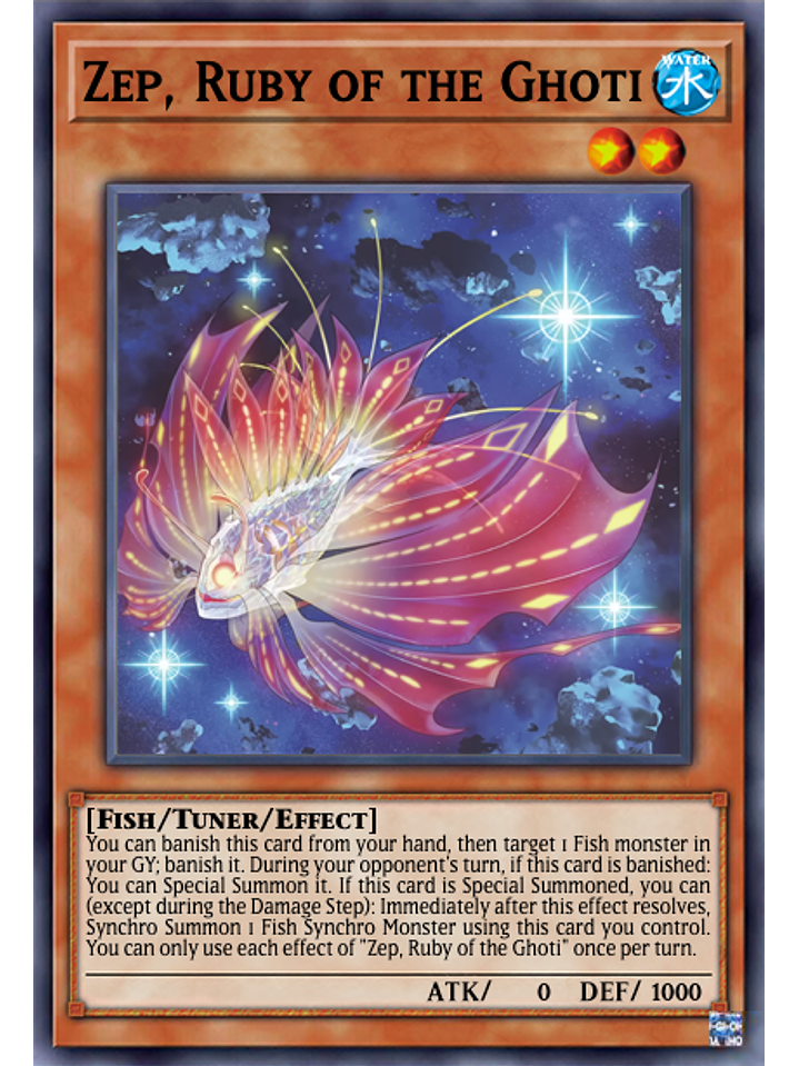 Zep, Ruby of the Ghoti  - DABL-EN085 - Ultra Rare 1st Edition 1