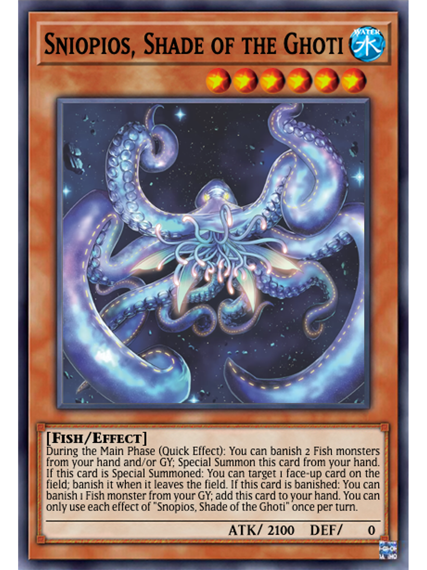 Snopios, Shade of the Ghoti  - DABL-EN087 - Super Rare 1st Edition 1