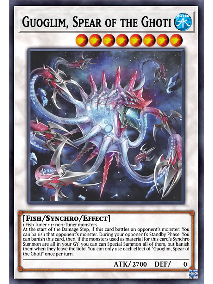 Guoglim, Spear of the Ghoti  - DABL-EN089 - Secret Rare 1st Edition 1