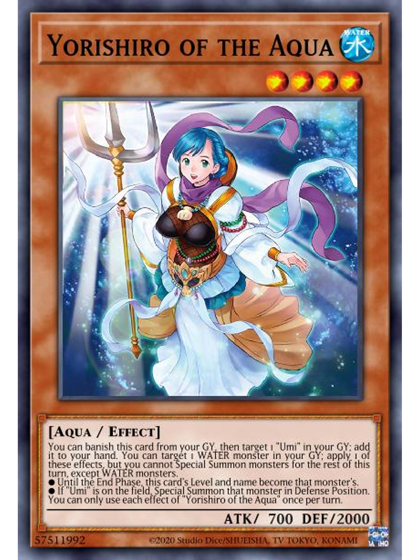 Yorishiro of the Aqua  - DABL-EN092 - Common 1st Edition 1