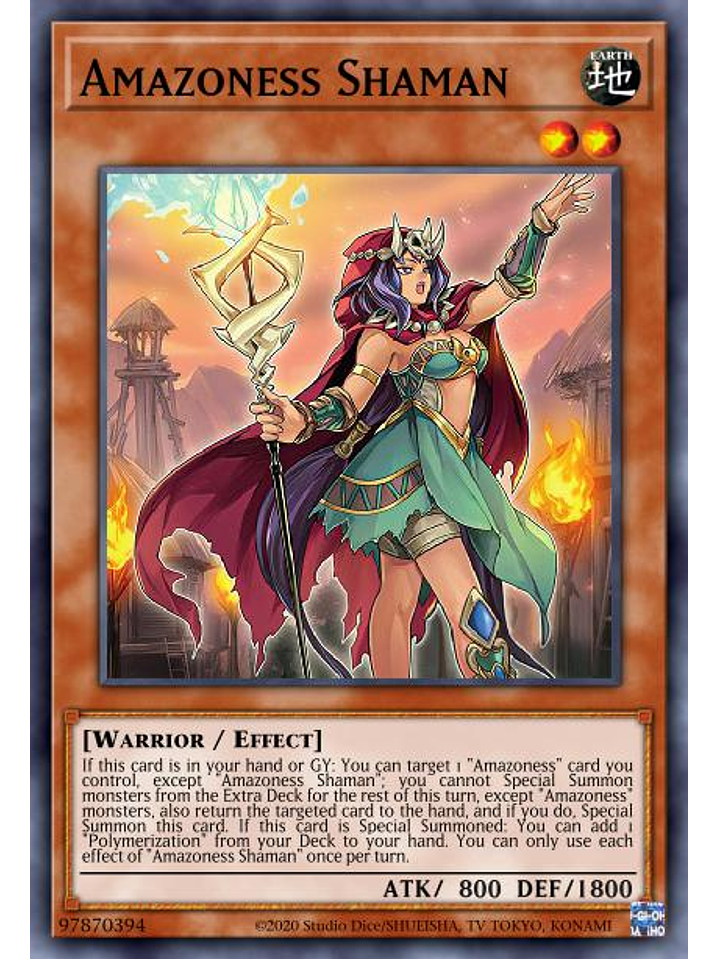 Amazoness Spiritualist  - DABL-EN096 - Common 1st Edition 1