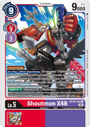 BT10-012 U Shoutmon X4B 