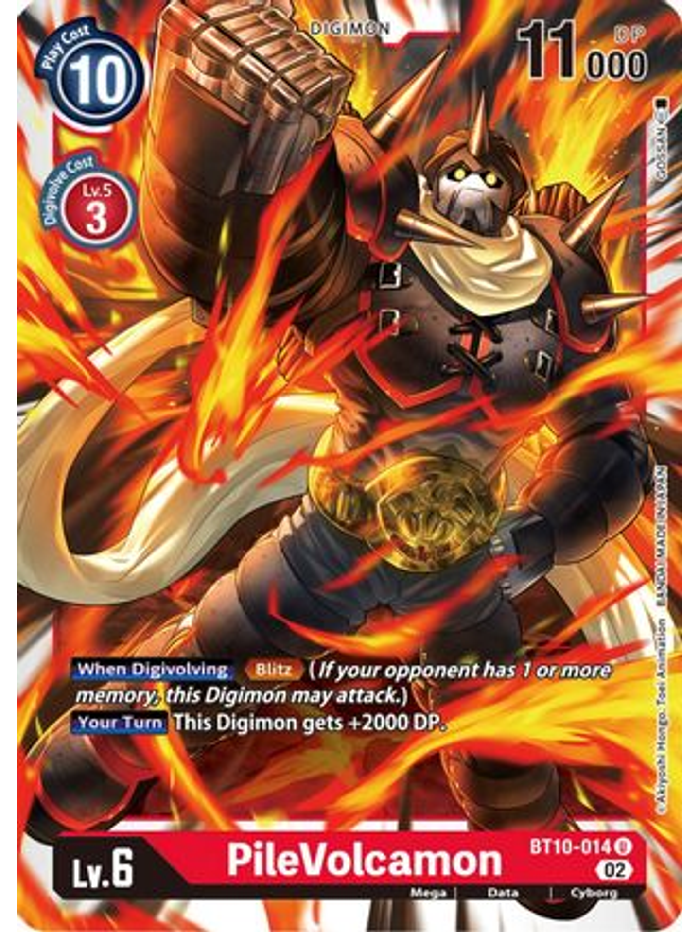 BT10-014 U PileVolcamon  1