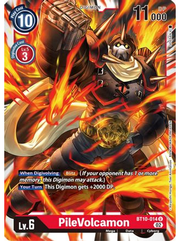 BT10-014 U PileVolcamon  1