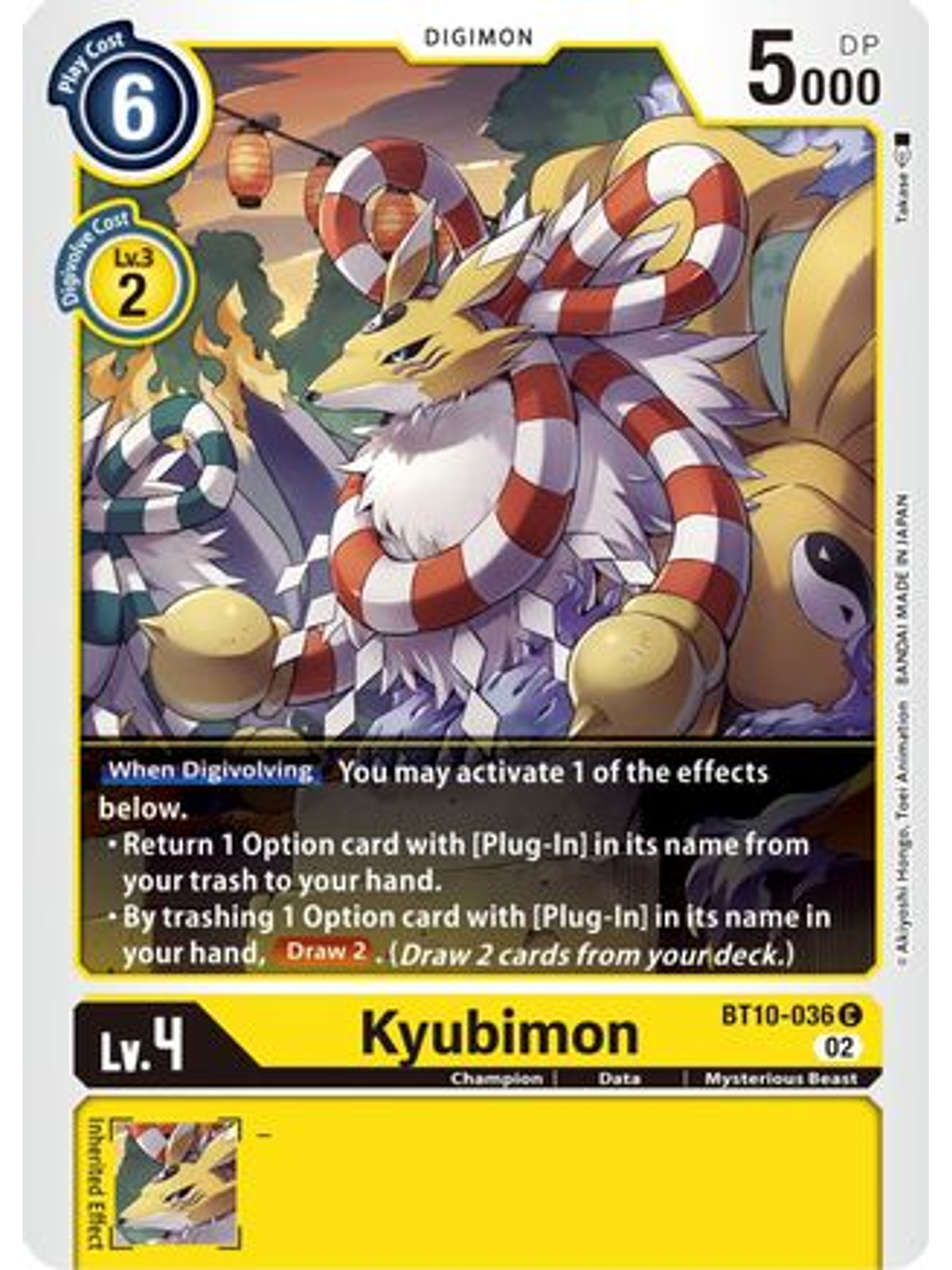 BT10-036 C Kyubimon  1