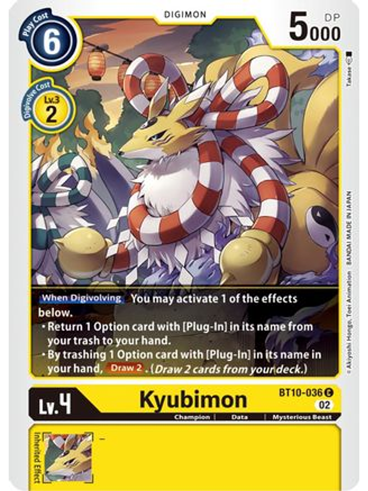 BT10-036 C Kyubimon  1