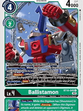 BT10-049 C Ballistamon 