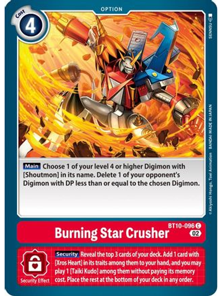 BT10-096 C Burning Star Crusher  1