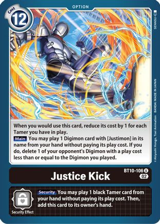 BT10-106 C Justice Kick 