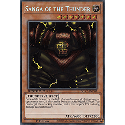 Sanga of the Thunder - SGX2-END07 - Secret Rare 1st Edition