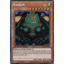 Kazejin - SGX2-END08 - Secret Rare 1st Edition