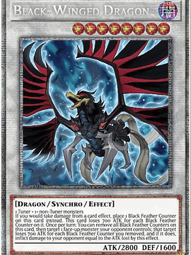 Black-Winged Dragon  - DABL-EN100 - Starlight Rare 1st Edition