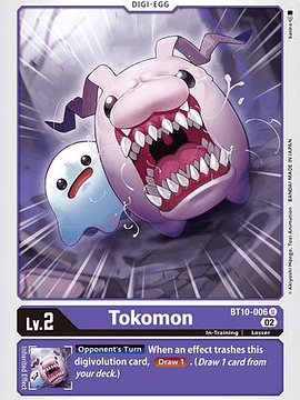 BT10-006 U Tokomon 