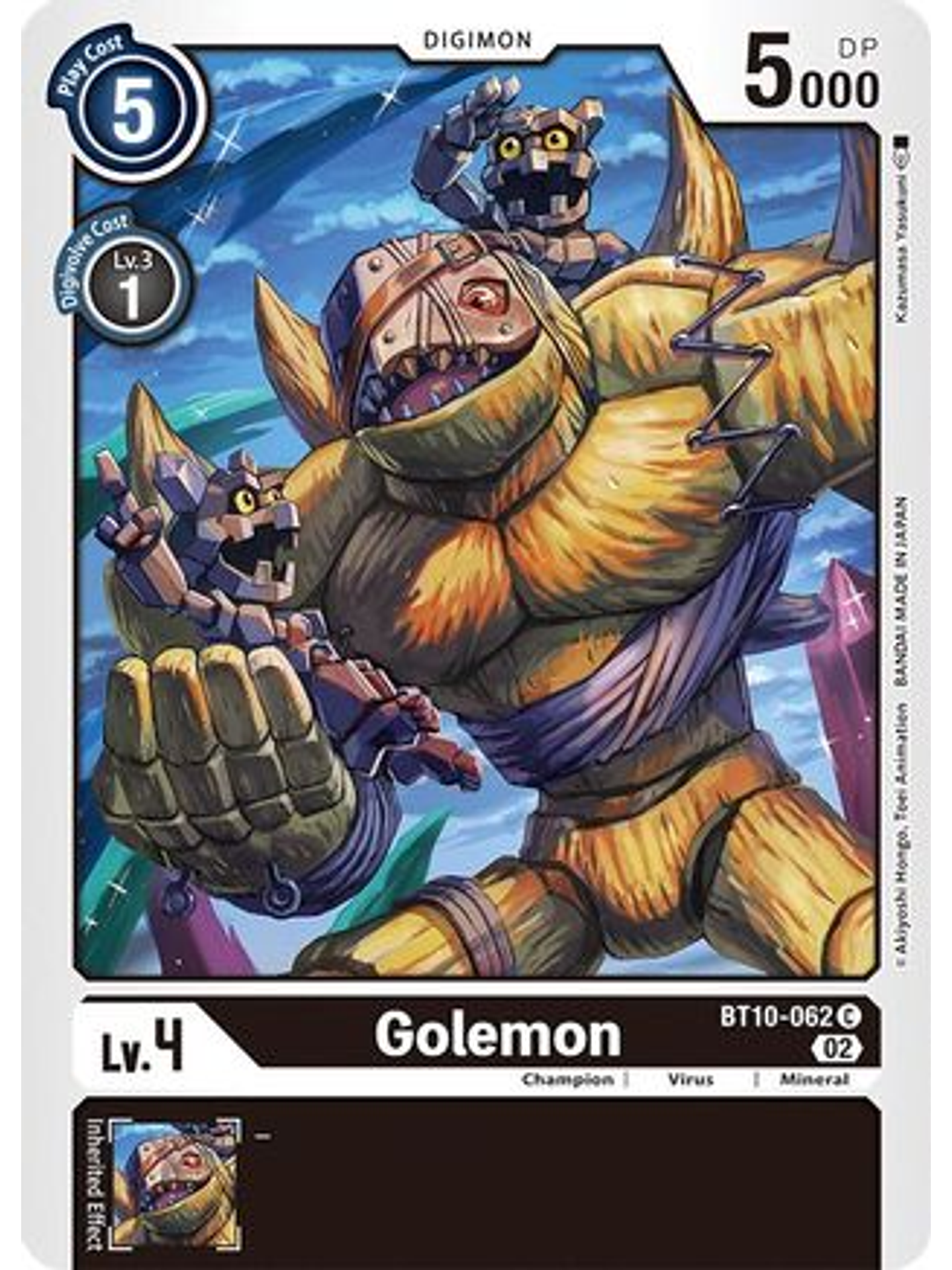 BT10-062 C Golemon  1