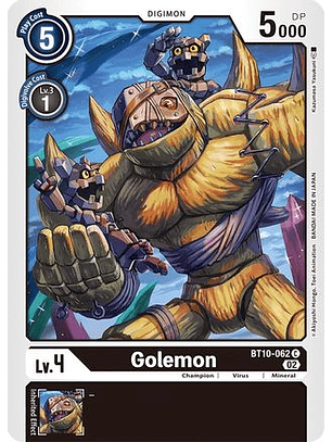 BT10-062 C Golemon 