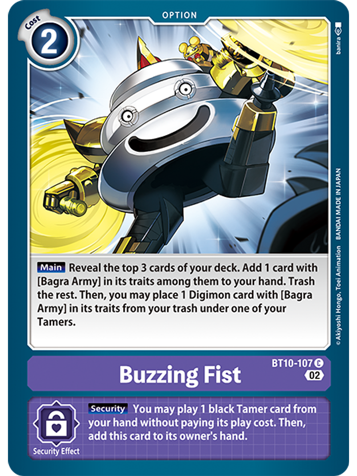 BT10-107 C Buzzing Fist  1