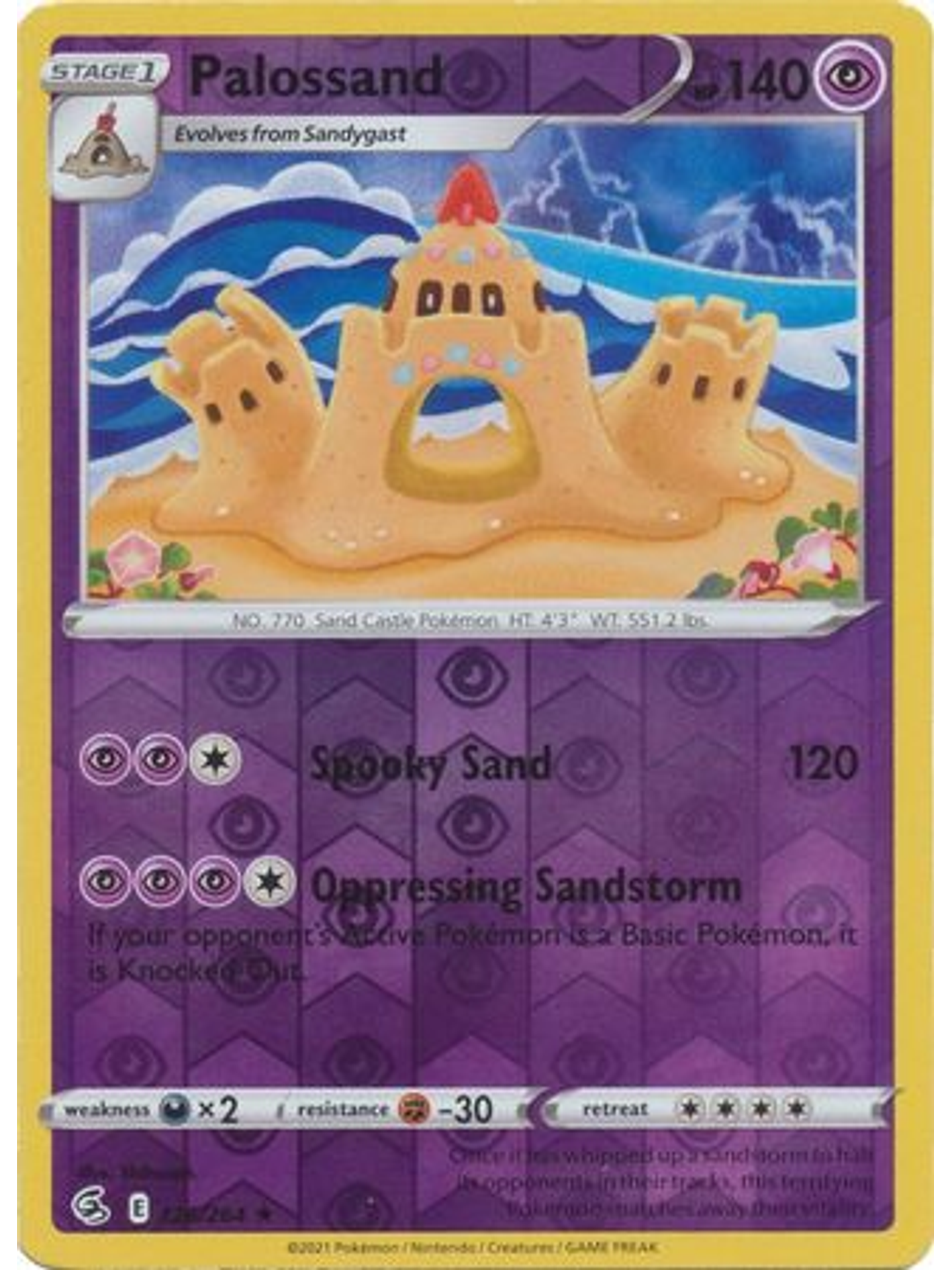 Palossand - 126/264 - Rare Reverse Holo 1