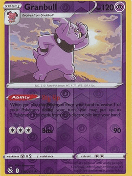 Granbull - 116/264 - Rare Reverse Holo