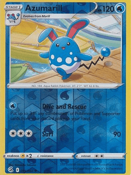 Azumarill - 059/264 - Rare Reverse Holo