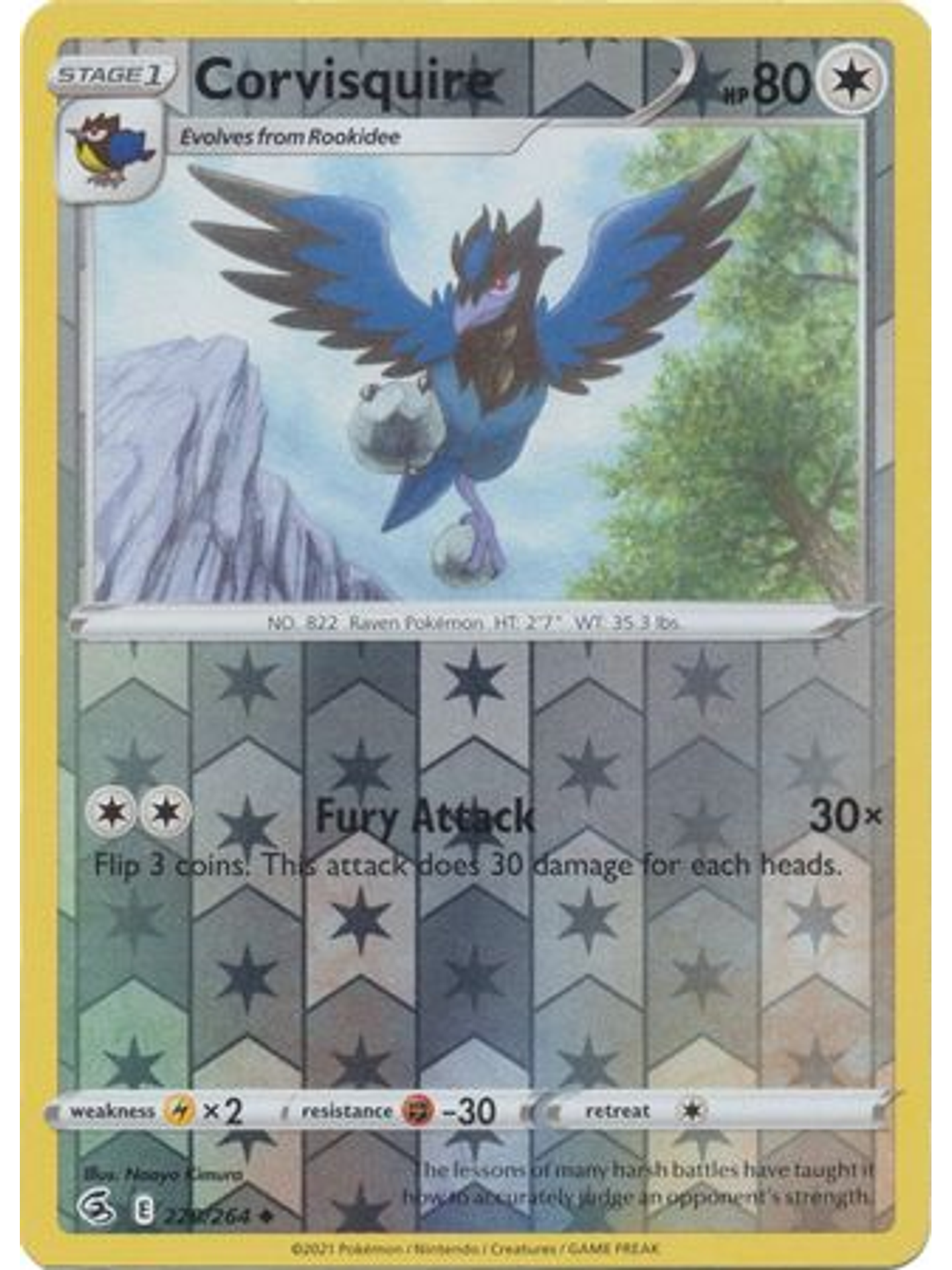 Corvisquire - 220/264 - Uncommon Reverse Holo 1