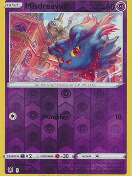 Misdreavus - 058/189 - Common Reverse Holo