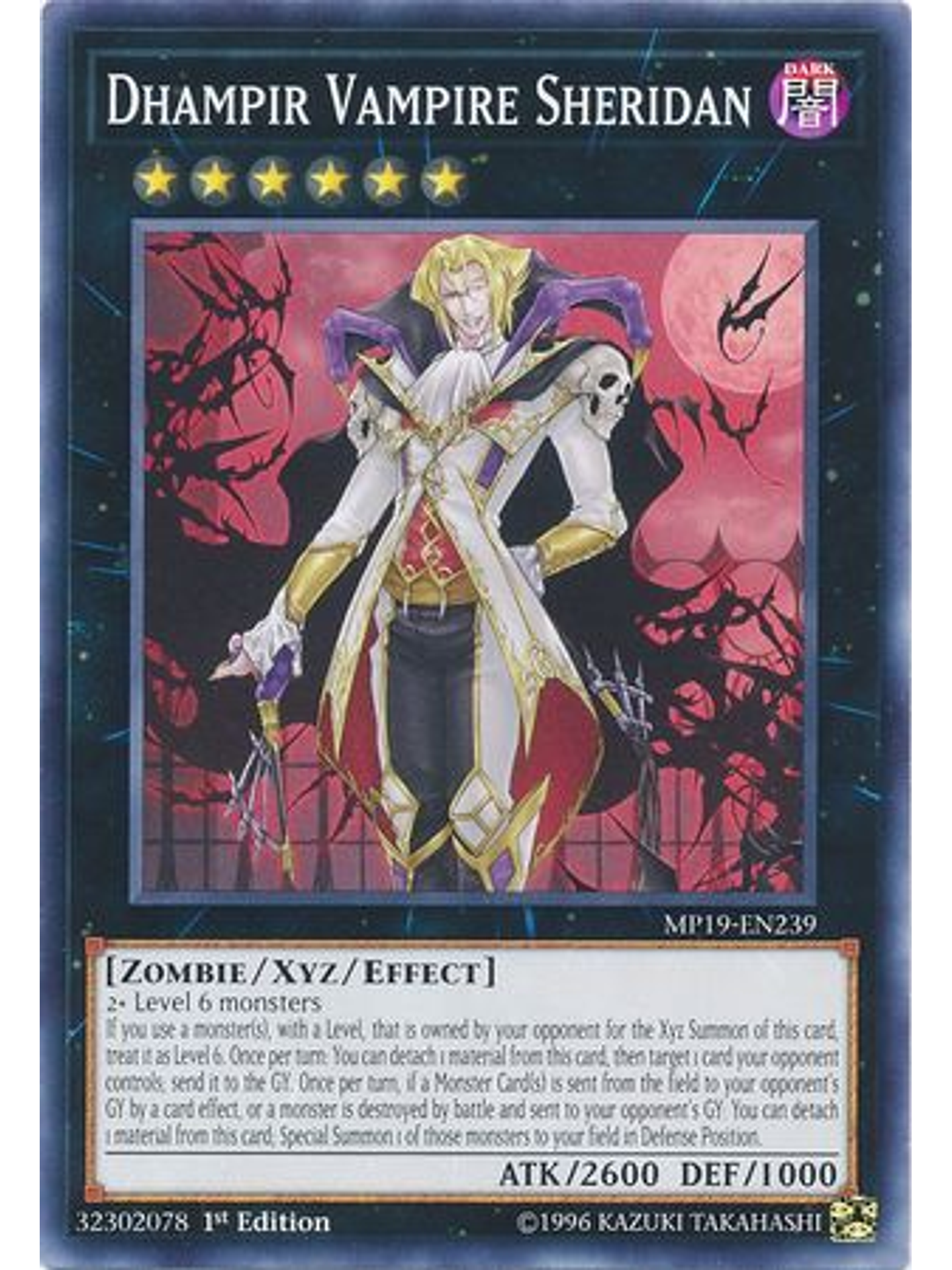 Dhampir Vampire Sheridan - MP19-EN239 - Common Unlimited 1