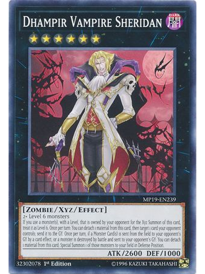 Dhampir Vampire Sheridan - MP19-EN239 - Common Unlimited 1