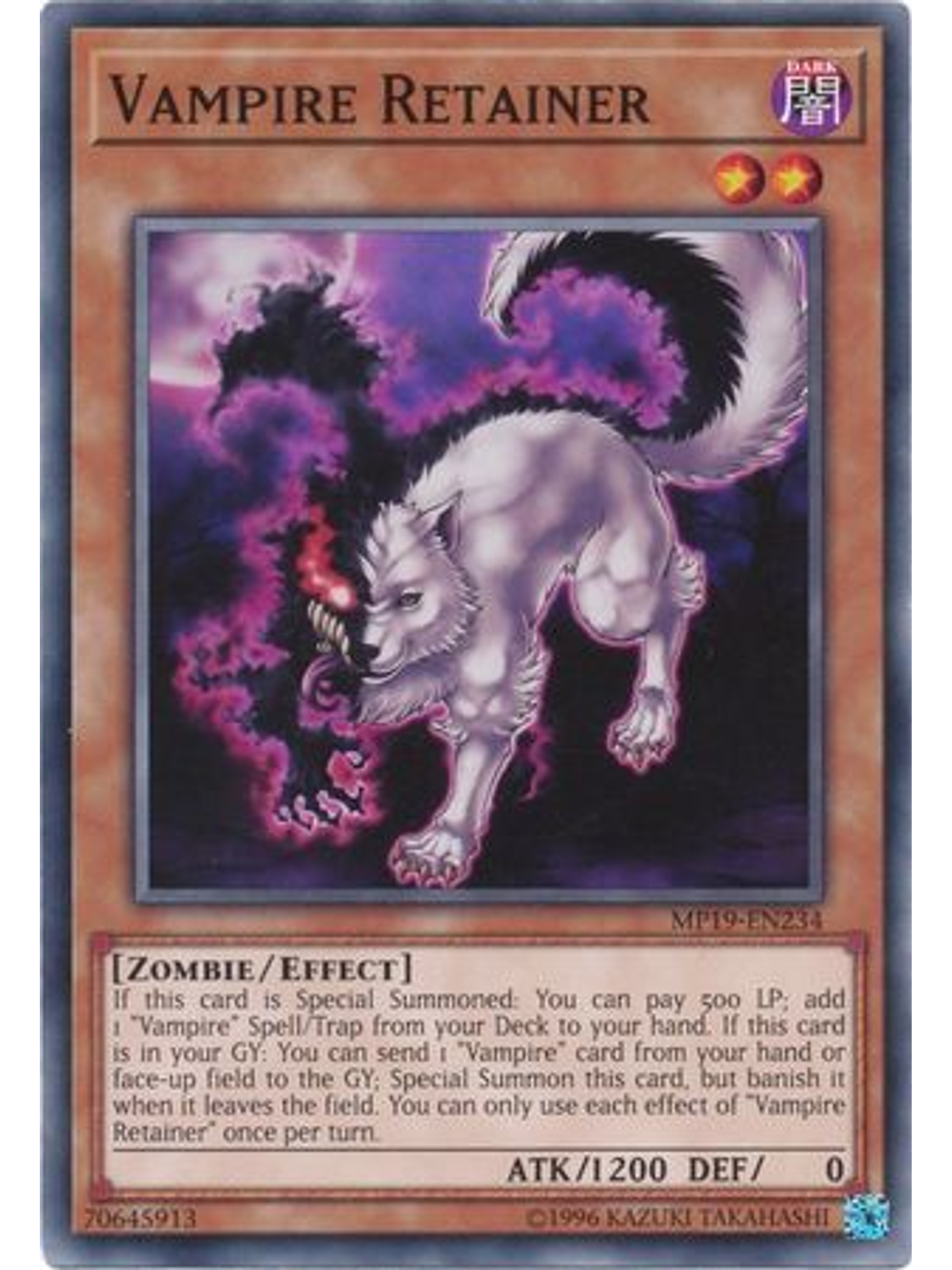 Vampire Retainer - MP19-EN234 - Common Unlimited 1