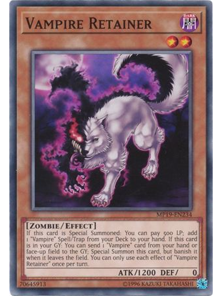 Vampire Retainer - MP19-EN234 - Common Unlimited 1