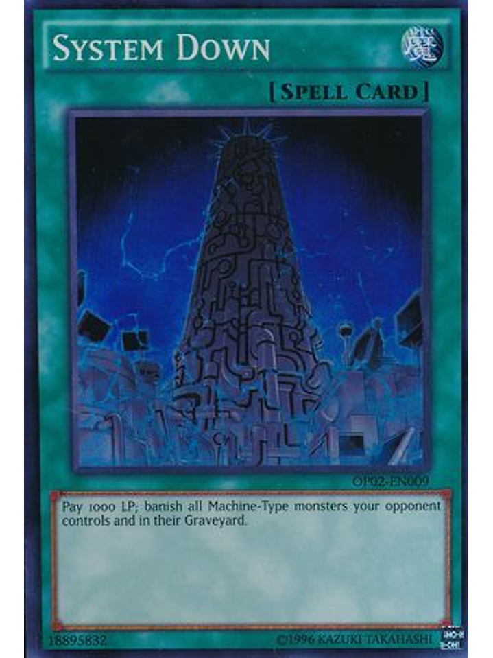 System Down - OP02-EN009 - Super Rare 1
