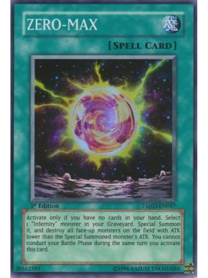 ZERO-MAX - TSHD-EN047 - Super Rare 1st Edition 1