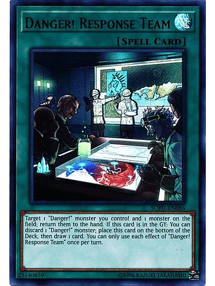 Danger! Response Team - SOFU-EN086 - Ultra Rare Unlimited