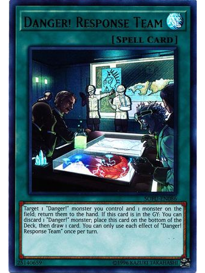 Danger! Response Team - SOFU-EN086 - Ultra Rare Unlimited 1