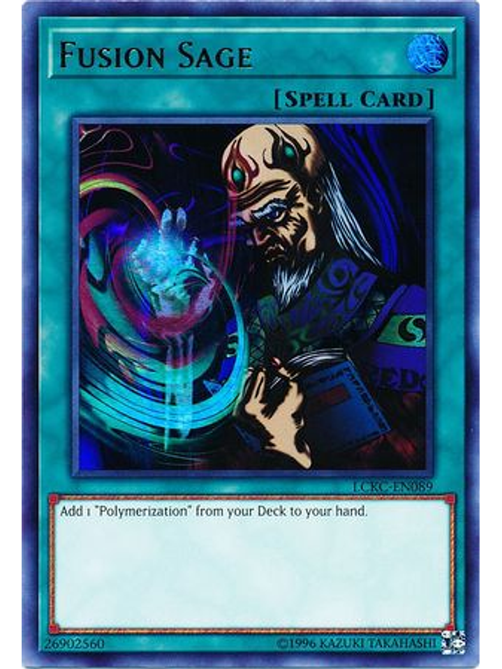 Fusion Sage - LCKC-EN089 - Ultra Rare Unlimited 1