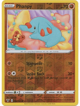 Phanpy - 086/185 - Common Reverse Holo