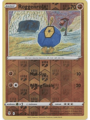 Roggenrola - 086/203 - Common Reverse Holo