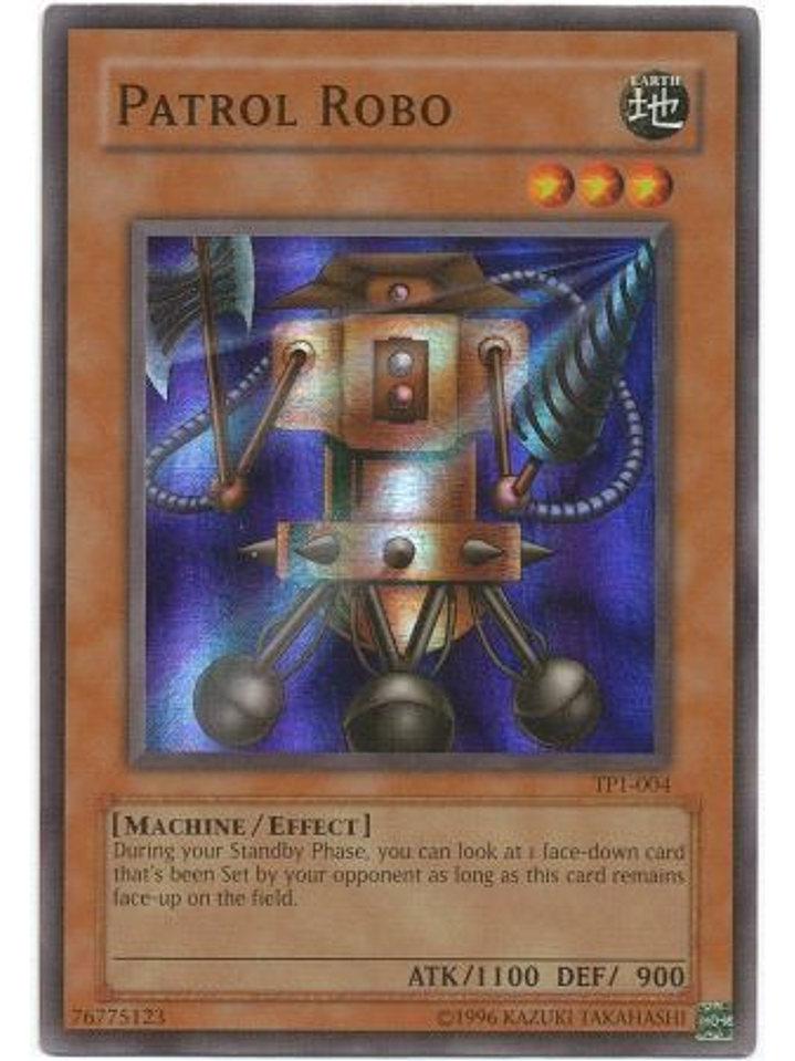 Patrol Robo - TP1-004 - Super Rare 1