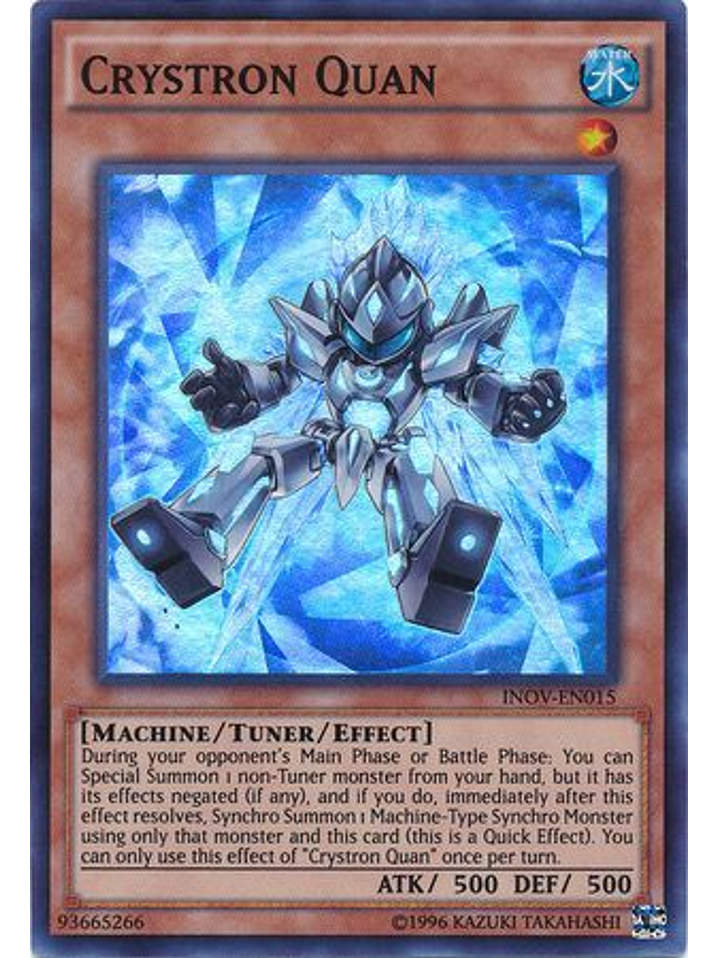 Crystron Quan - INOV-EN015 - Super Rare Unlimited 1