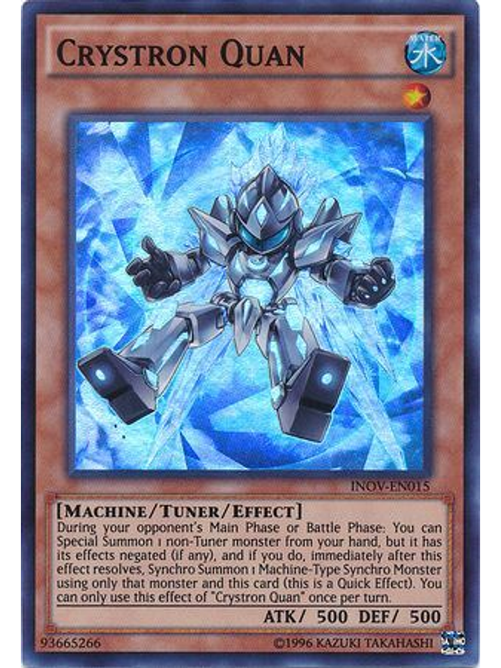 Crystron Quan - INOV-EN015 - Super Rare Unlimited 1